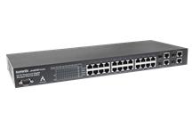 JET-NET-5428G - gigabitowy switch  zarządzalny do szafy rack