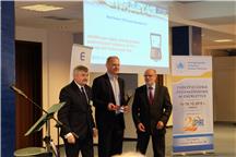 Wręczenie Srebrnego Medalu Targów ENERGETAB 2015 Wręczenie Srebrnego Medalu Targów ENERGETAB 2015