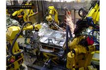 Roboty FANUC w fabryce Opel Gliwice