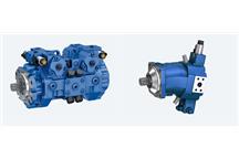 Przekładnia hydrostatyczna składająca się z pompy A24VG oraz silnika (silników) A6VM serii 71