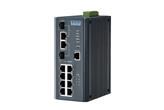 EKI-7710E-2CP - Zarządzalny switch z portami PoE+ do zastosowań przemysłowych