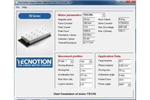 Łatwy dobór silników liniowych: narzędzie do doboru silników liniowych firmy Tecnotion