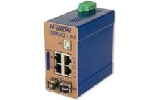 N-TRON™ 7506GX2 kompaktowe, wyjątkowo odporne switche przemysłowe ze slotami SFP