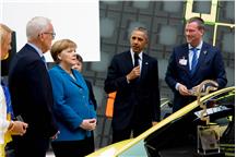 Barack Obama zainteresowany najnowszymi technologiami Hartinga