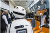 Robot EUGENIUS wita uczestników II Forum MAGAZYN PRZYSZŁOŚCI