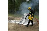 Treningi gaszenia ognia dla instruktorów straży pożarnej