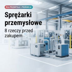 Sprężarki przemysłowe. 8 rzeczy, które musisz sprawdzić przed zakupem