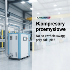 Na co zwrócić uwagę przy zakupie kompresora przemysłowego?